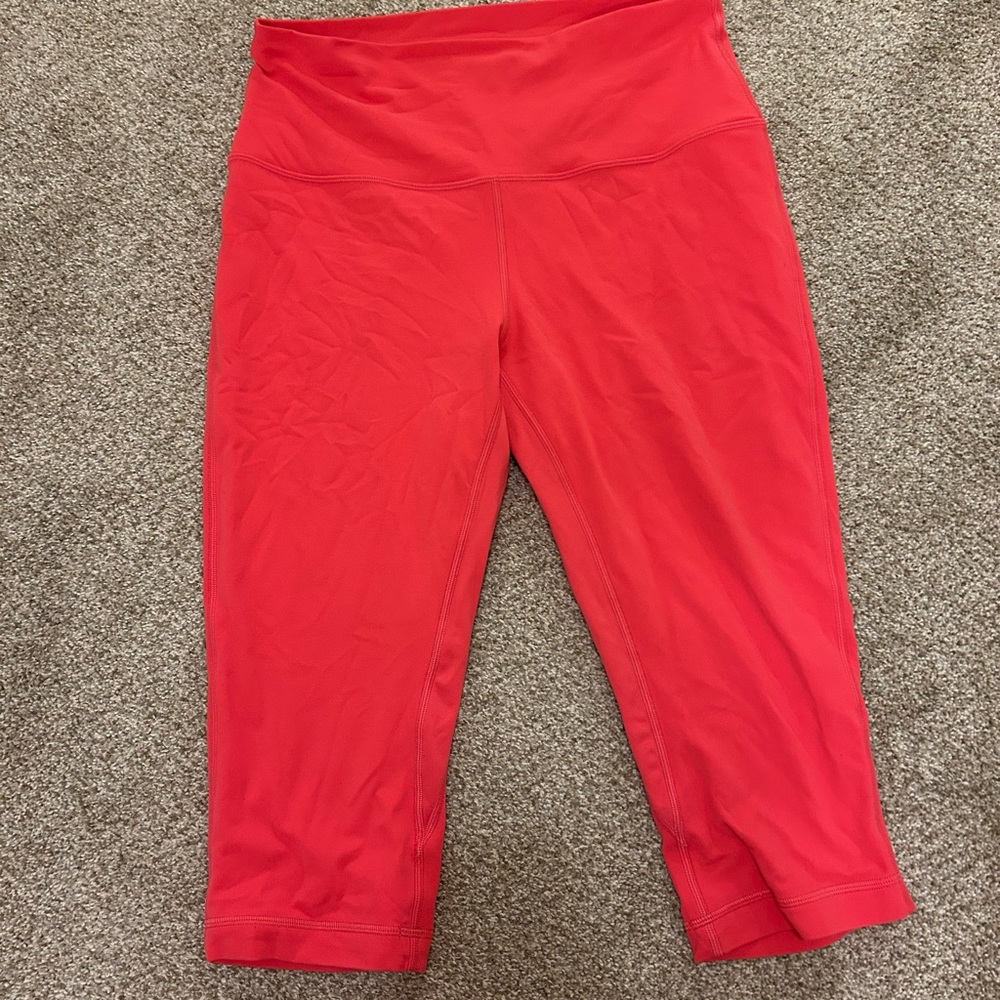 Lululemon Align High Rise Crop in Lipgloss 17”